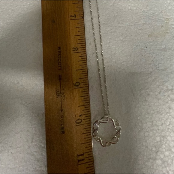 NWOT VTG Jewelry by Avon, Infinity Necklace In Support Against Domestic Violence - Picture 11 of 13